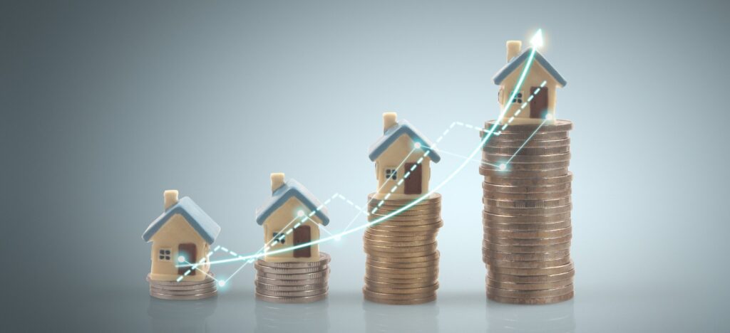 Real estate business Nigeria market trends - Graph displaying property investment growth opportunities
