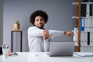 6 Desk Stretches to Improve Your Workday